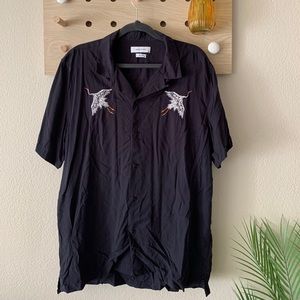 Men’s Crane button up dress shirt